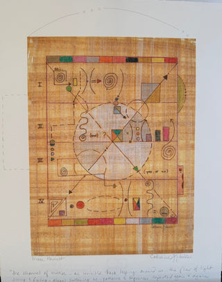 Moon Harvest: Archival Print signed with artist markings & handwritten reflections