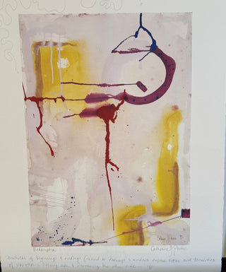 Redemption: Archival Print signed with artist markings & handwritten reflections