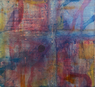 Sacred Circle: Original Mixed Media Painting by Catherine F. Powers