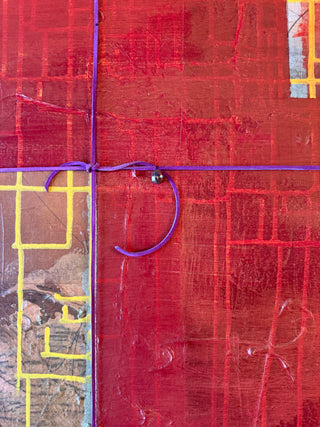 Windows: Original Mixed Media Painting by Catherine F. Powers