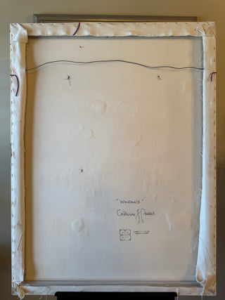 Windows: Original Mixed Media Painting by Catherine F. Powers