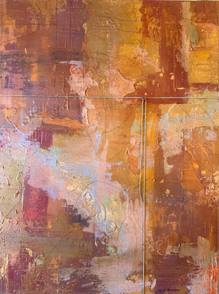 Harvest: Original Mixed Media Painting by Catherine F. Powers