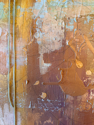 Harvest: Original Mixed Media Painting by Catherine F. Powers