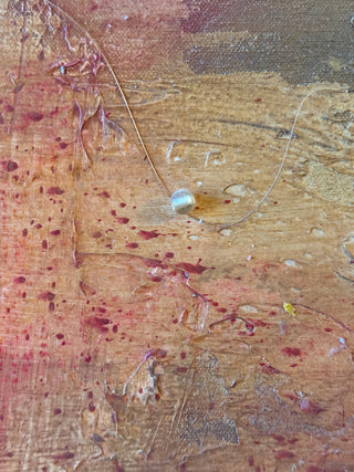 Sunset: Original Large Scale Mixed Media Painting by Catherine F. Powers