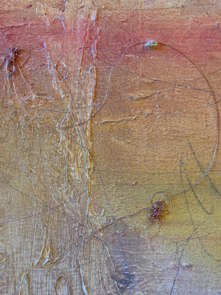 Sunset: Original Large Scale Mixed Media Painting by Catherine F. Powers