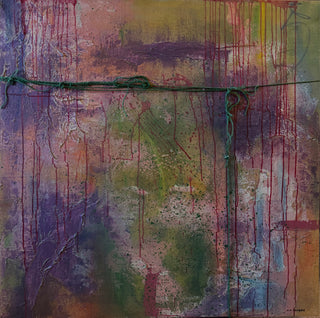 Rain Forest: Original Mixed Media Painting by Catherine F. Powers