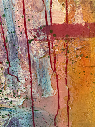 Rain Forest: Original Mixed Media Painting by Catherine F. Powers