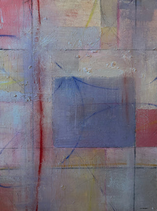 New Americana I: Original Mixed Media Large Scale Painting by Catherine F. Powers