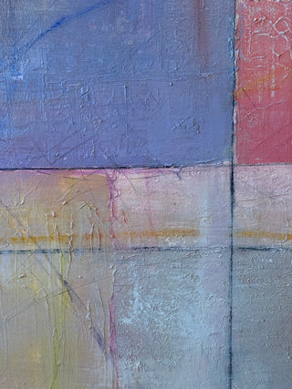 New Americana I: Original Mixed Media Large Scale Painting by Catherine F. Powers