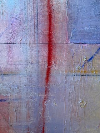 New Americana I: Original Mixed Media Large Scale Painting by Catherine F. Powers