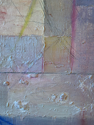 New Americana I: Original Mixed Media Large Scale Painting by Catherine F. Powers