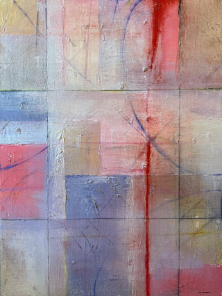 New Americana II: Original Mixed Media Large Scale Painting by Catherine F. Powers