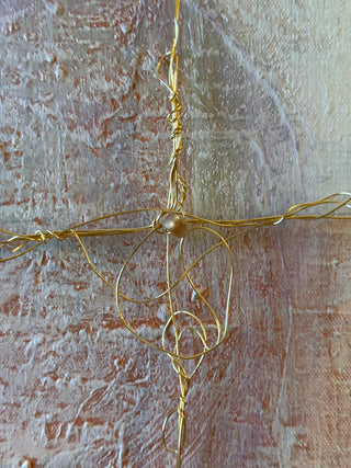 Altar Window: Original Large Scale Mixed Media Painting by Catherine F. Powers