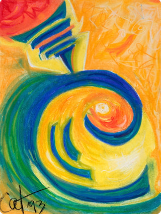 Stairwell by Catherine F. Powers; Archival Print; PREORDER Custom Printing Available