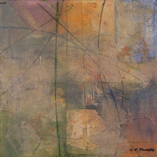 Mystic Dream III: Original Mixed Media Painting by Catherine F. Powers