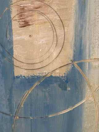 Barometer Of Your Soul: Large Scale Original Mixed Media Painting by Catherine F. Powers