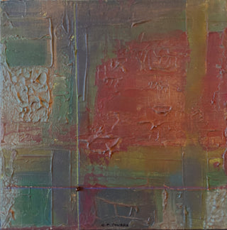 Creek Side I: Original Mixed Media Painting by Catherine F. Powers