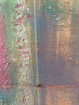 Creek Side III: Original Mixed Media Painting by Catherine F. Powers