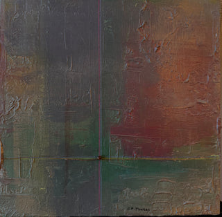 Creek Side IV: Original Mixed Media Painting by Catherine F. Powers