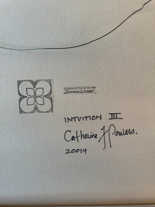 Intuition Series III: Original Mixed Media Painting by Catherine F. Powers