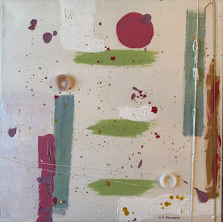 Internal Compass I: Original Mixed Media Painting by Catherine F. Powers