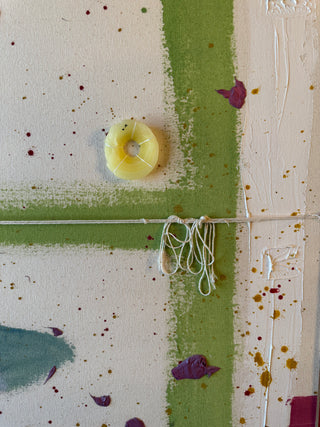 Internal Compass III: Original Mixed Media Painting by Catherine F. Powers