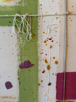 Internal Compass III: Original Mixed Media Painting by Catherine F. Powers