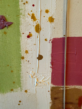 Internal Compass I: Original Mixed Media Painting by Catherine F. Powers