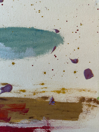 Internal Compass III: Original Mixed Media Painting by Catherine F. Powers