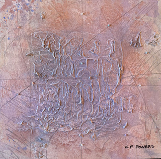 Night Vision II: Original Mixed Media Painting by Catherine F. Powers