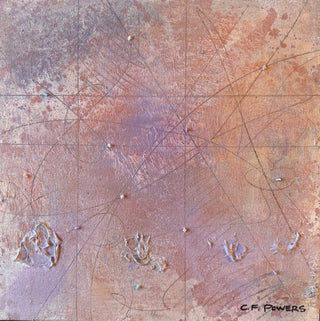Night Vision IV: Original Mixed Media Painting by Catherine F. Powers