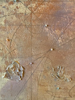 Night Vision IV: Original Mixed Media Painting by Catherine F. Powers