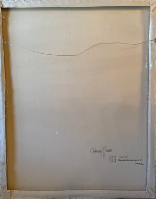 Remote Connections I: Original Mixed Media Large Scale Painting by Catherine F. Powers