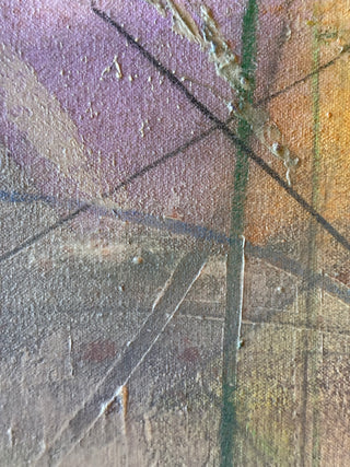 Mystic Dream III: Original Mixed Media Painting by Catherine F. Powers