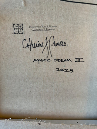 Mystic Dream III: Original Mixed Media Painting by Catherine F. Powers