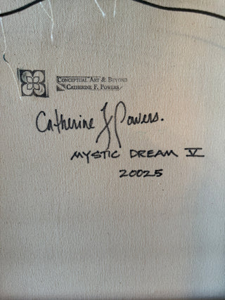Mystic Dream V: Original Mixed Media Painting by Catherine F. Powers