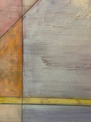Lunar Eclipse: Original Mixed Media Painting by Catherine F. Powers