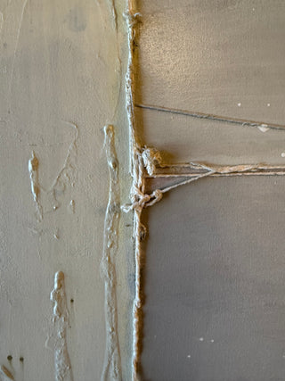 Primary Diversions I: Large Scale Original Mixed Media Painting by Catherine F. Powers