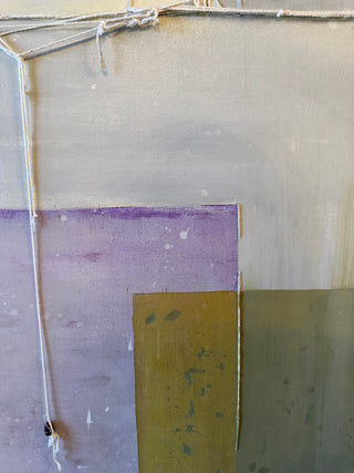 Primary Diversions II: Large Scale Original Mixed Media Painting by Catherine F. Powers