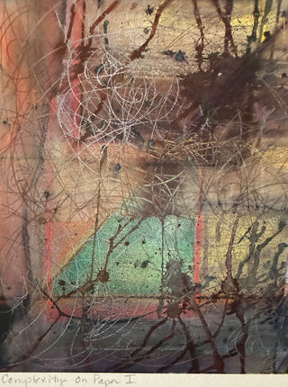 Complexity On Paper I: Archival Print Signed with Artistic Markings & Handwritten Reflections