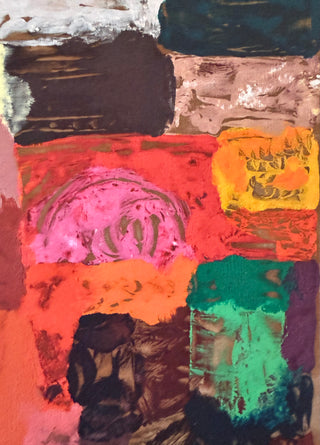 Quilt: Archival Signed Print with Artistic Markings & Handwritten Reflections